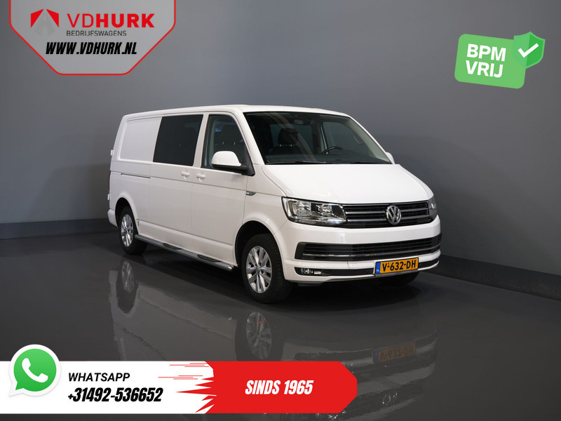 Volkswagen Transporter T6 2.0 TDI 150 pk DSG Aut. L2 Highline E6 DC Dubbel Cabine BPM VRIJ! Carplay/ Alarm/ Leder/ Cruise/ PDC/ Sidebars/ Trekhaak/ LMV - 紧凑型面包车, 康比货车:图1 Volkswagen Transporter T6 2.0 TDI 150 pk DSG Aut. L2 Highline E6 DC Dubbel Cabine BPM VRIJ! Carplay/ Alarm/ Leder/ Cruise/ PDC/ Sidebars/ Trekhaak/ LMV - 紧凑型面包车, 康比货车:图1