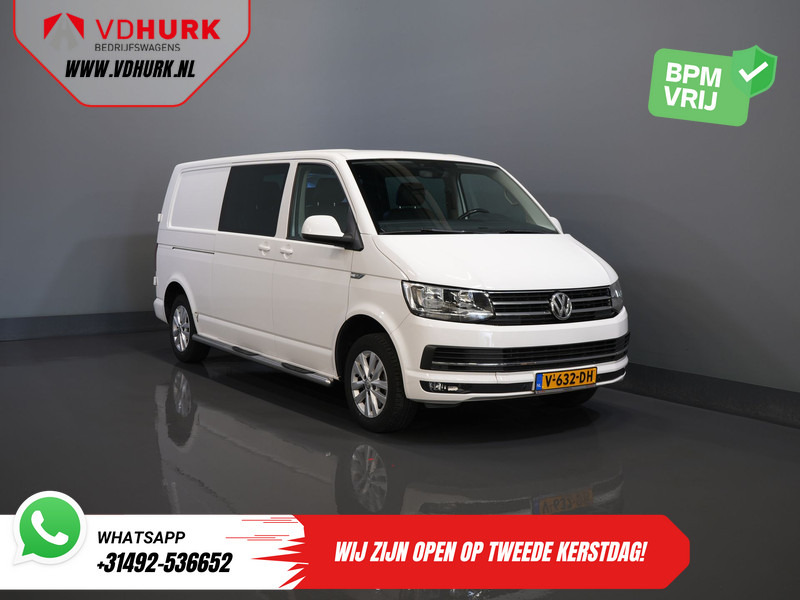 Volkswagen Transporter T6 2.0 TDI 150 pk DSG Aut. L2 Highline E6 DC Dubbel Cabine BPM VRIJ! Carplay/ Alarm/ Leder/ Cruise/ PDC/ Sidebars/ Trekhaak/ LMV - 紧凑型面包车, 康比货车:图1 Volkswagen Transporter T6 2.0 TDI 150 pk DSG Aut. L2 Highline E6 DC Dubbel Cabine BPM VRIJ! Carplay/ Alarm/ Leder/ Cruise/ PDC/ Sidebars/ Trekhaak/ LMV - 紧凑型面包车, 康比货车:图1