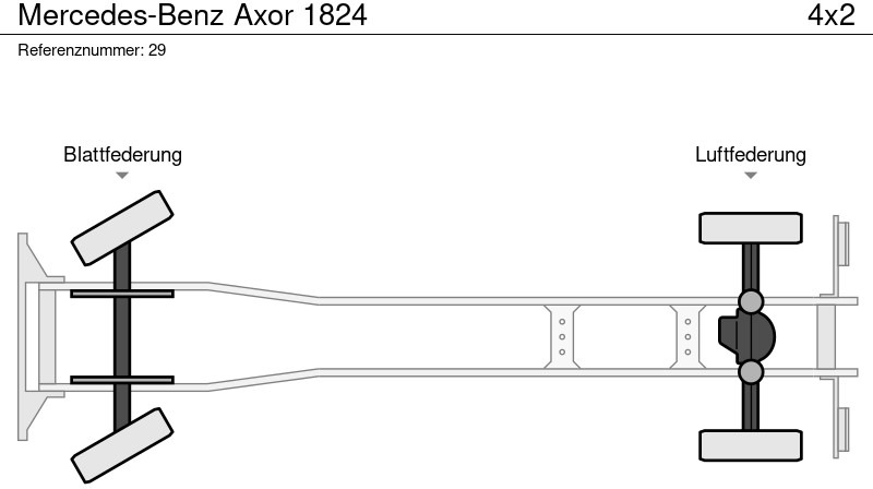 厢式卡车 Mercedes-Benz Axor 1824：图13