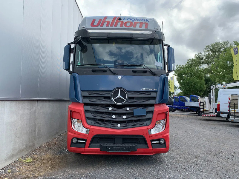Mercedes-Benz Actros 2548 6X2 + Aanhanger*Palfinger crane*Cruise control*Airco* - 侧帘卡车, 起重车:图3 Mercedes-Benz Actros 2548 6X2 + Aanhanger*Palfinger crane*Cruise control*Airco* - 侧帘卡车, 起重车:图3