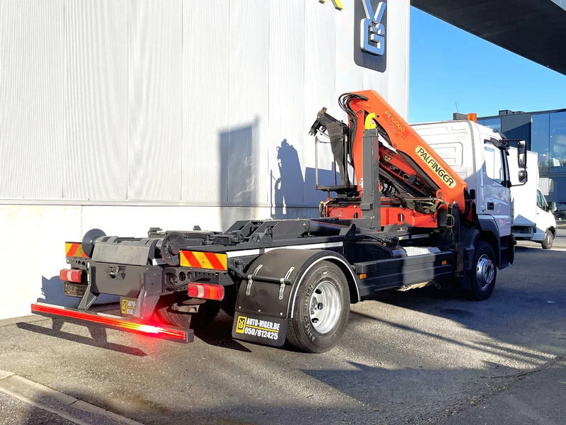 Mercedes-Benz Atego 1621 *Palfinger kraan*Containersysteem*luchtvering achteras*bluetooth - 吊钩升降车, 起重车:图2 Mercedes-Benz Atego 1621 *Palfinger kraan*Containersysteem*luchtvering achteras*bluetooth - 吊钩升降车, 起重车:图2