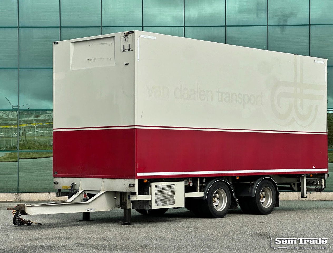 Burg 2 Axle VAN Beurden Isolated BOX TRS Cooling Good Condition Holland-Trailer - 冷藏拖车:图1 Burg 2 Axle VAN Beurden Isolated BOX TRS Cooling Good Condition Holland-Trailer - 冷藏拖车:图1