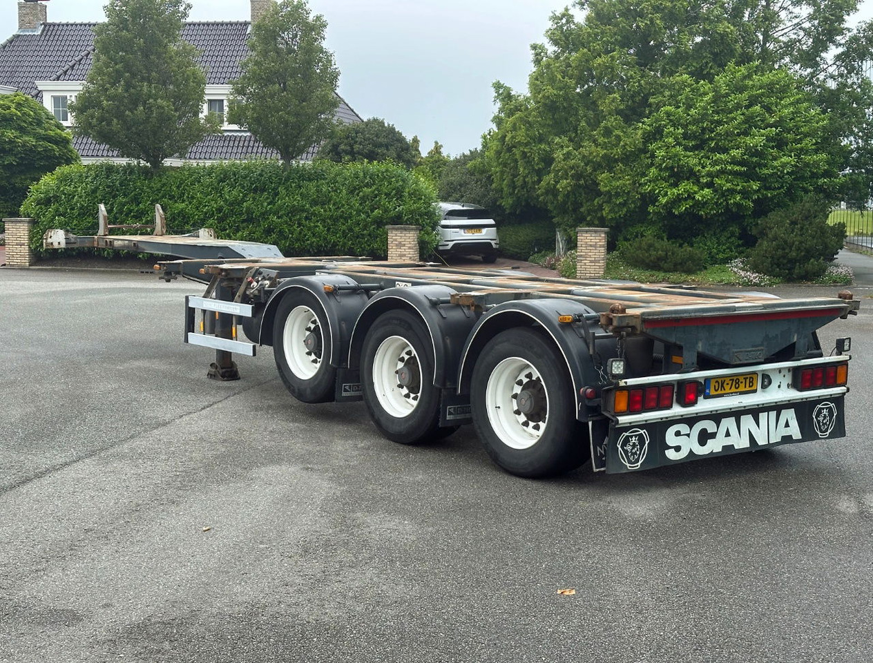 D-TEC FT-43-03V Multi Chassis SAF Axles Drumbrakes Lift Axle NL Trailer APK - TU - 集装箱运输车/ 可拆卸车身的半拖车:图3 D-TEC FT-43-03V Multi Chassis SAF Axles Drumbrakes Lift Axle NL Trailer APK - TU - 集装箱运输车/ 可拆卸车身的半拖车:图3