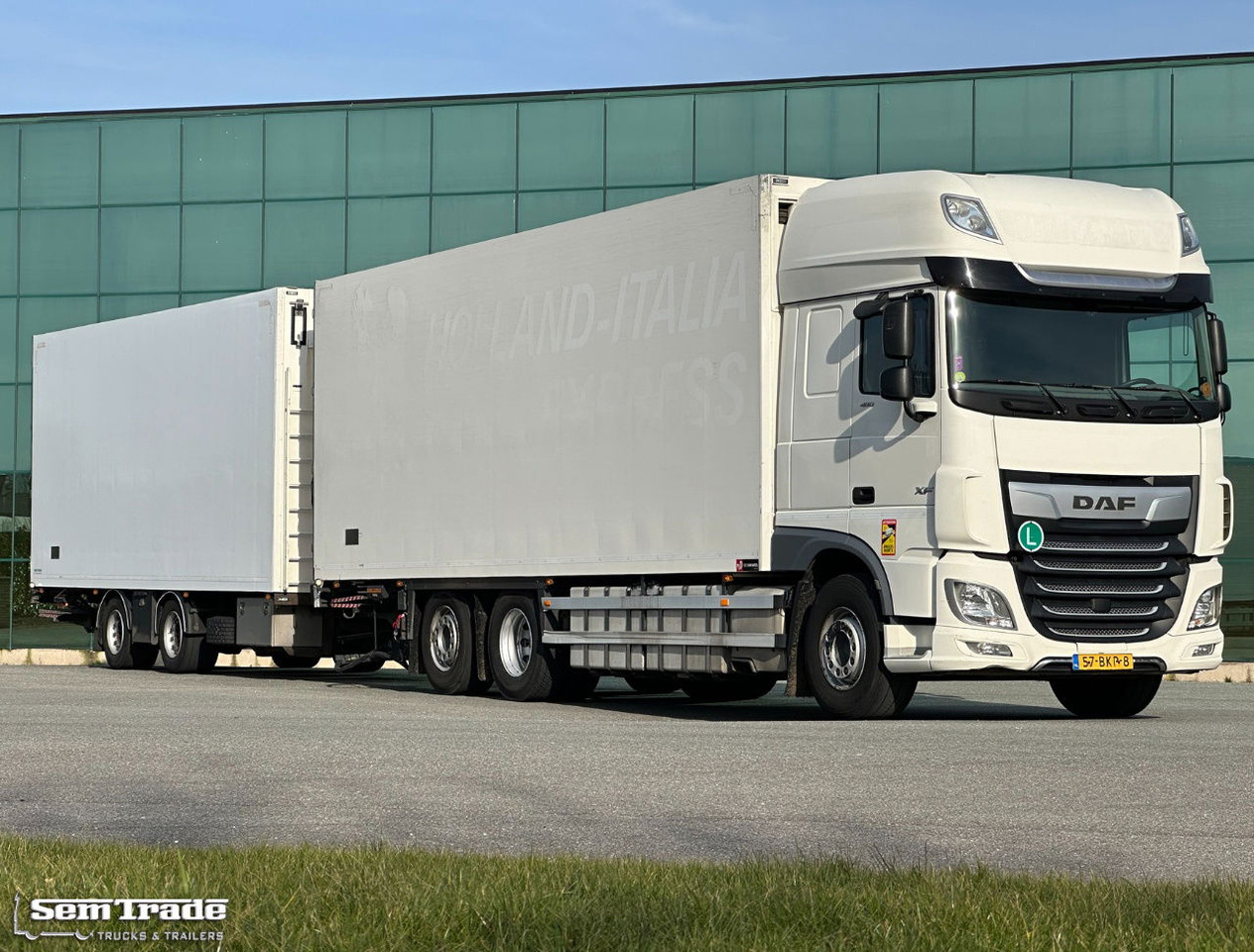 DAF XF 480 FAR SSC 6X2 50 CC Combi 2x Lift Carrier TRS Iceland TOP Condition NL - 冷藏车:图1 DAF XF 480 FAR SSC 6X2 50 CC Combi 2x Lift Carrier TRS Iceland TOP Condition NL - 冷藏车:图1