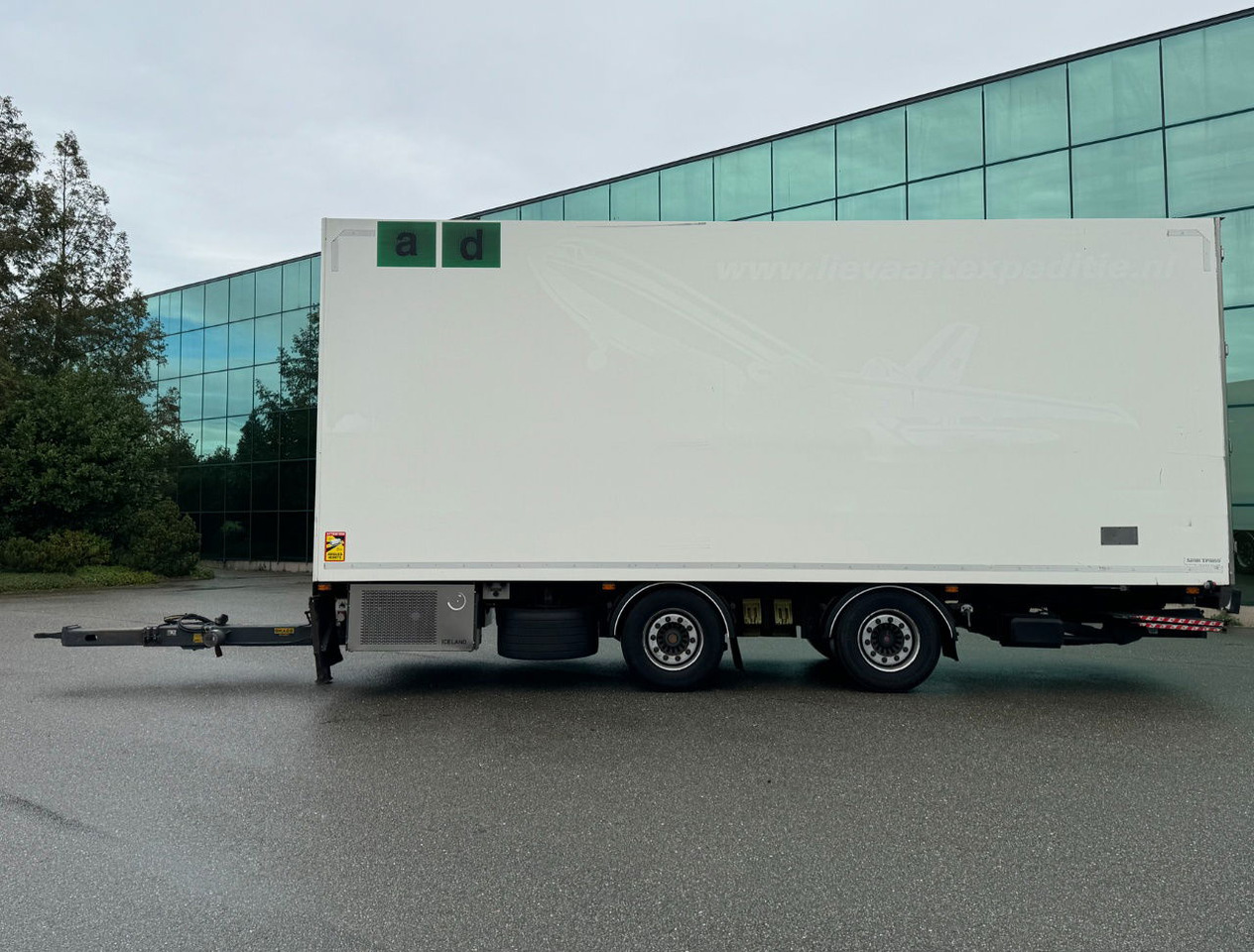 DRACO MZS 218 Wipkar 750 x 250 x 290 CM Inside Tail Lift 2021 TRS Iceland TOP Condition NL Trailertrailer - 冷藏拖车:图2 DRACO MZS 218 Wipkar 750 x 250 x 290 CM Inside Tail Lift 2021 TRS Iceland TOP Condition NL Trailertrailer - 冷藏拖车:图2