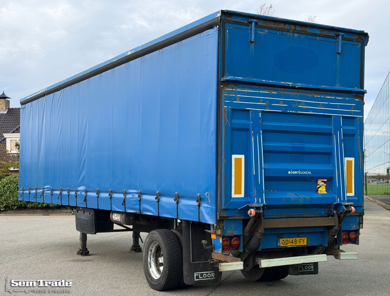 Floor FL0-12-102 City Trailer Tail Lift Good Condition Holland-Trailer - 侧帘半拖车:图3 Floor FL0-12-102 City Trailer Tail Lift Good Condition Holland-Trailer - 侧帘半拖车:图3