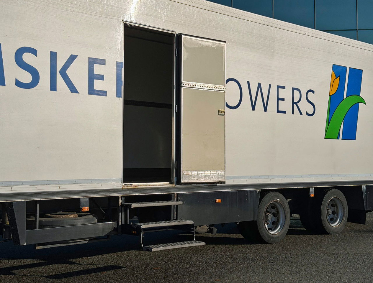 冷藏半拖车 Floor FLO-1220K1 Theo Mulder Isolated BOX Side Door Thermo King SLX 300 Holland-Trailer：图18