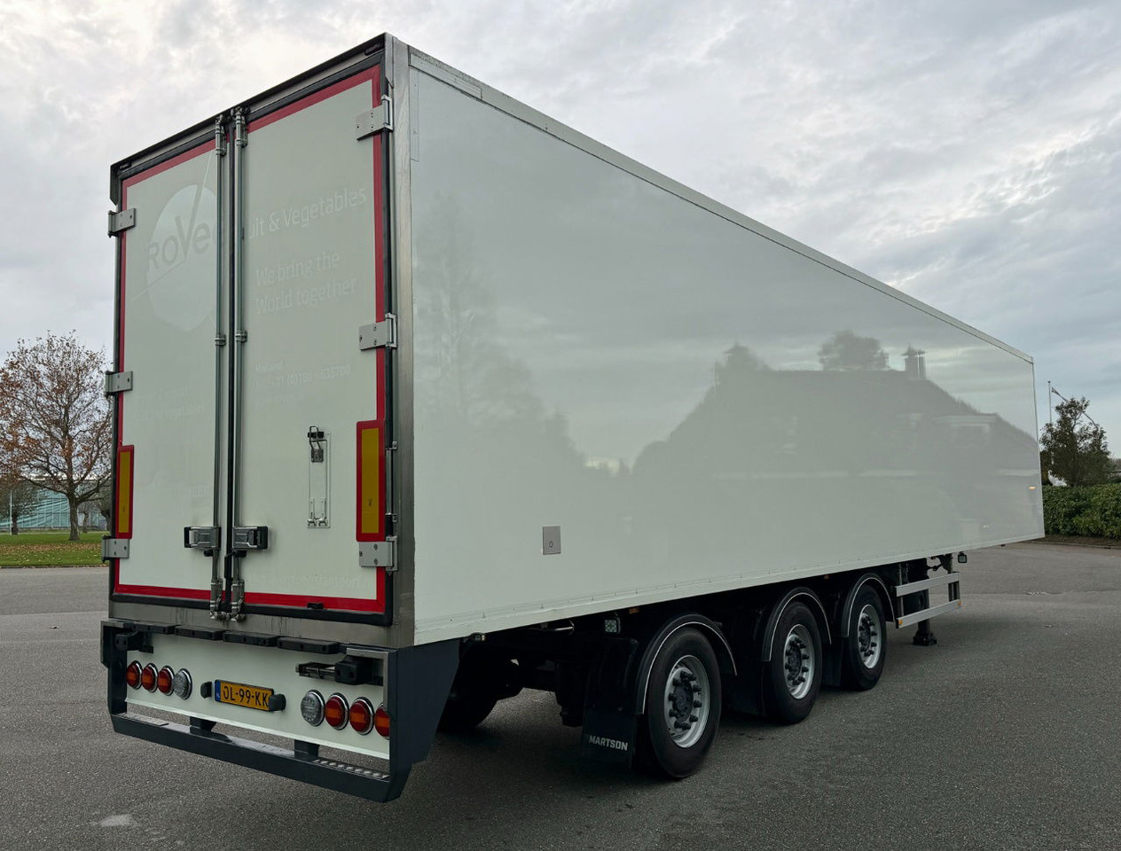 HTF 3-AS Heiwo 1345 x 250 x 265 CM Stuuras Tridec Super Staat NL Trailer - 冷藏半拖车:图5 HTF 3-AS Heiwo 1345 x 250 x 265 CM Stuuras Tridec Super Staat NL Trailer - 冷藏半拖车:图5