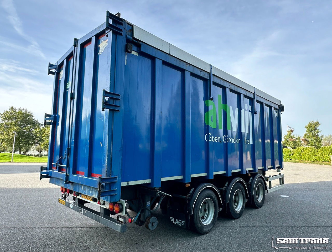 LAG M-3-24 + Piet Ruizeveld DS Lift Axle 72.000 KM Super Condition - 农场自卸拖车/ 自卸车:图5 LAG M-3-24 + Piet Ruizeveld DS Lift Axle 72.000 KM Super Condition - 农场自卸拖车/ 自卸车:图5