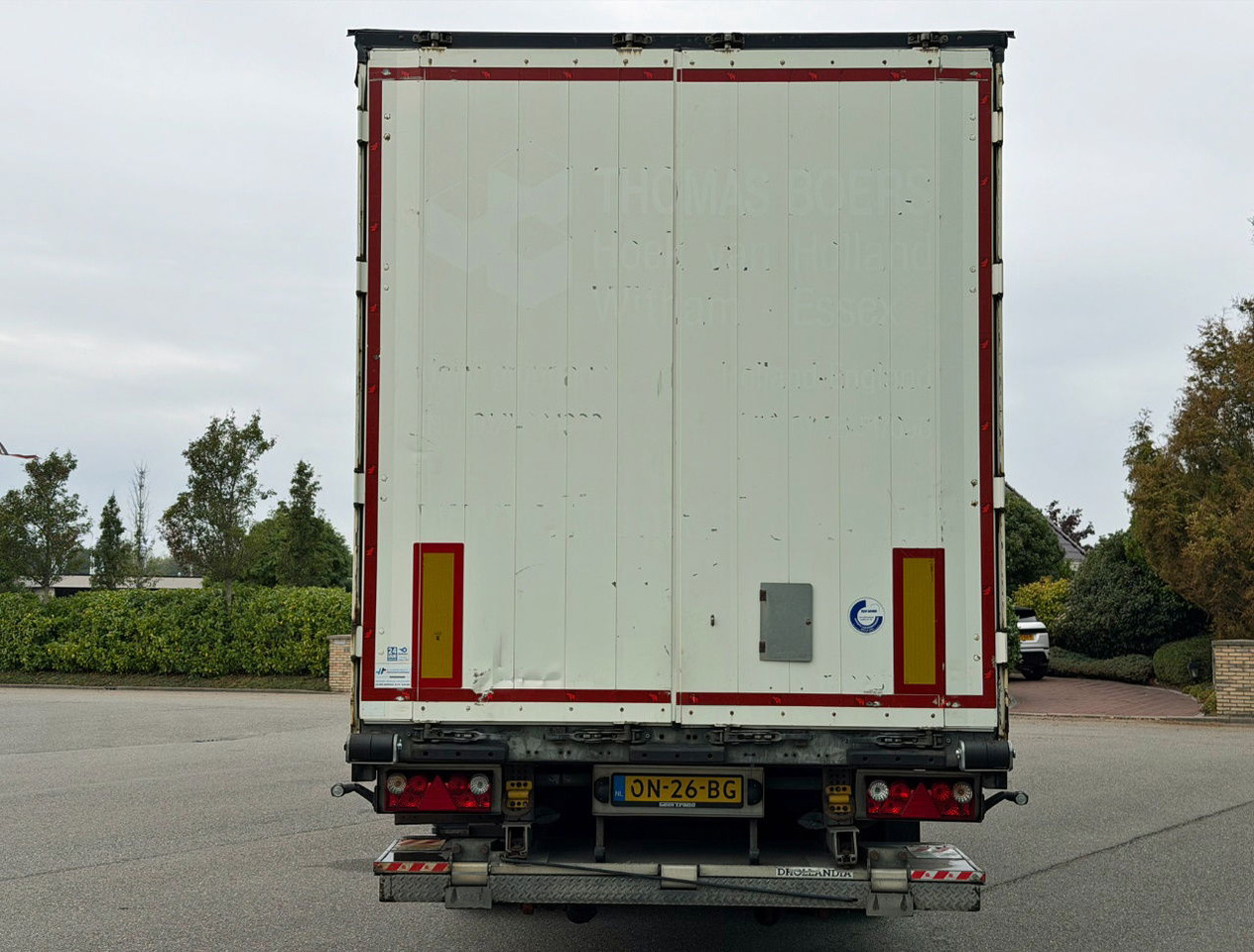 Schmitz Cargobull SCBS3T Disc Brakes Galvanised Chassis 2.000 KG Lift NL Trailer - 侧帘半拖车:图3 Schmitz Cargobull SCBS3T Disc Brakes Galvanised Chassis 2.000 KG Lift NL Trailer - 侧帘半拖车:图3