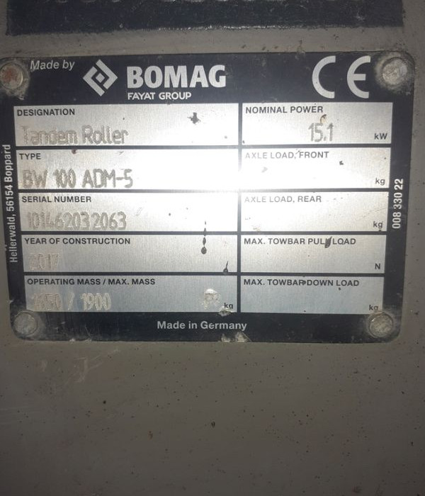 Roulleau compresseur 2 billes auto porte Boomag - 碾压机:图5 Roulleau compresseur 2 billes auto porte Boomag - 碾压机:图5