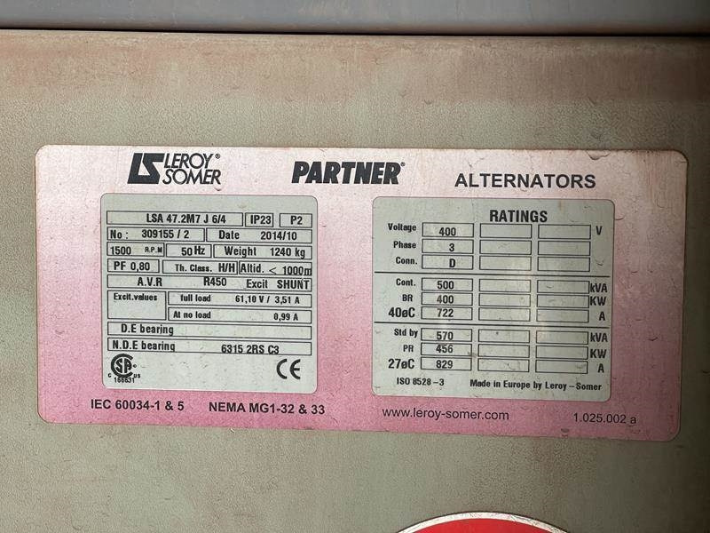 发电机组 Atlas-Copco QAS 500 VD：图17