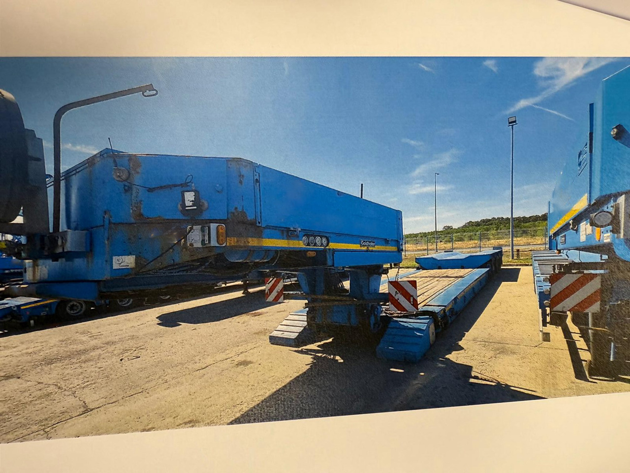 Golfhofer STZ-VKL 3-34/80A with Extension beam´s - 低装载拖车:图1 Golfhofer STZ-VKL 3-34/80A with Extension beam´s - 低装载拖车:图1