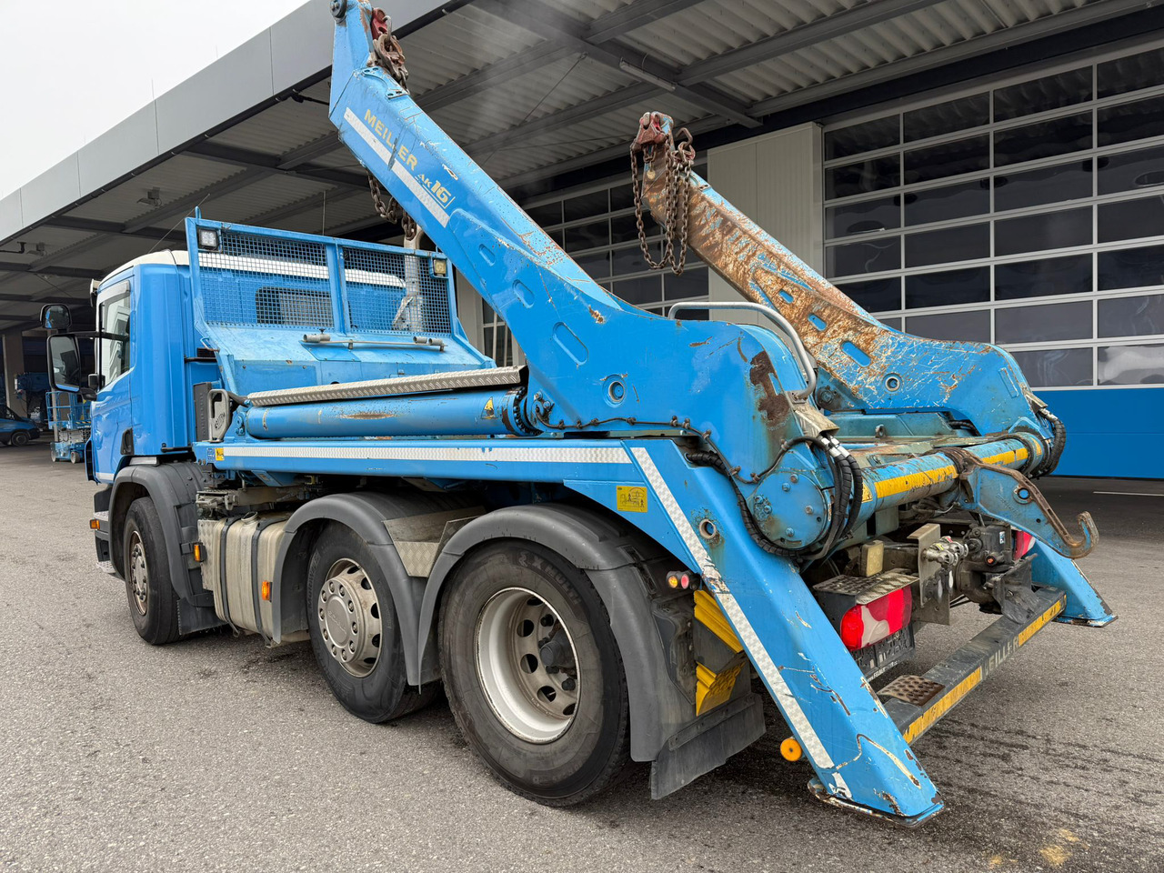 SCANIA P450 6x2 + AK16N TC - 箕斗装载车:图3 SCANIA P450 6x2 + AK16N TC - 箕斗装载车:图3