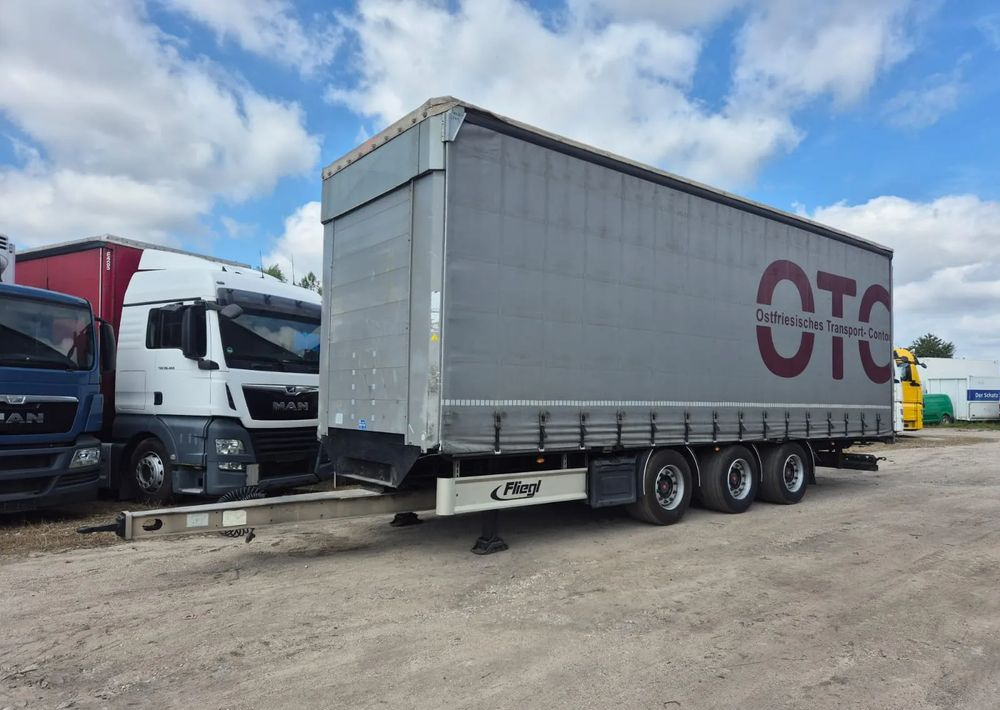 Fliegl Tandem 3 osie - 侧帘拖车:图1 Fliegl Tandem 3 osie - 侧帘拖车:图1