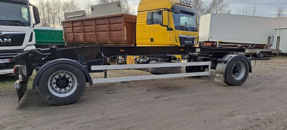 Huffermann Przyczepa na wózku HAR 1870 do hakowca - 滚出式/ 箕斗拖车:图1 Huffermann Przyczepa na wózku HAR 1870 do hakowca - 滚出式/ 箕斗拖车:图1