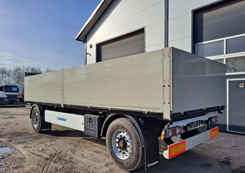 Krone Przyczepa KRONE Budowlanka - 栏板式/ 平板拖车:图1 Krone Przyczepa KRONE Budowlanka - 栏板式/ 平板拖车:图1