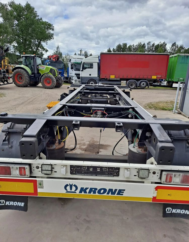 Krone Przyczepa Krone - 集装箱运输车/ 可拆卸车身的拖车:图1 Krone Przyczepa Krone - 集装箱运输车/ 可拆卸车身的拖车:图1
