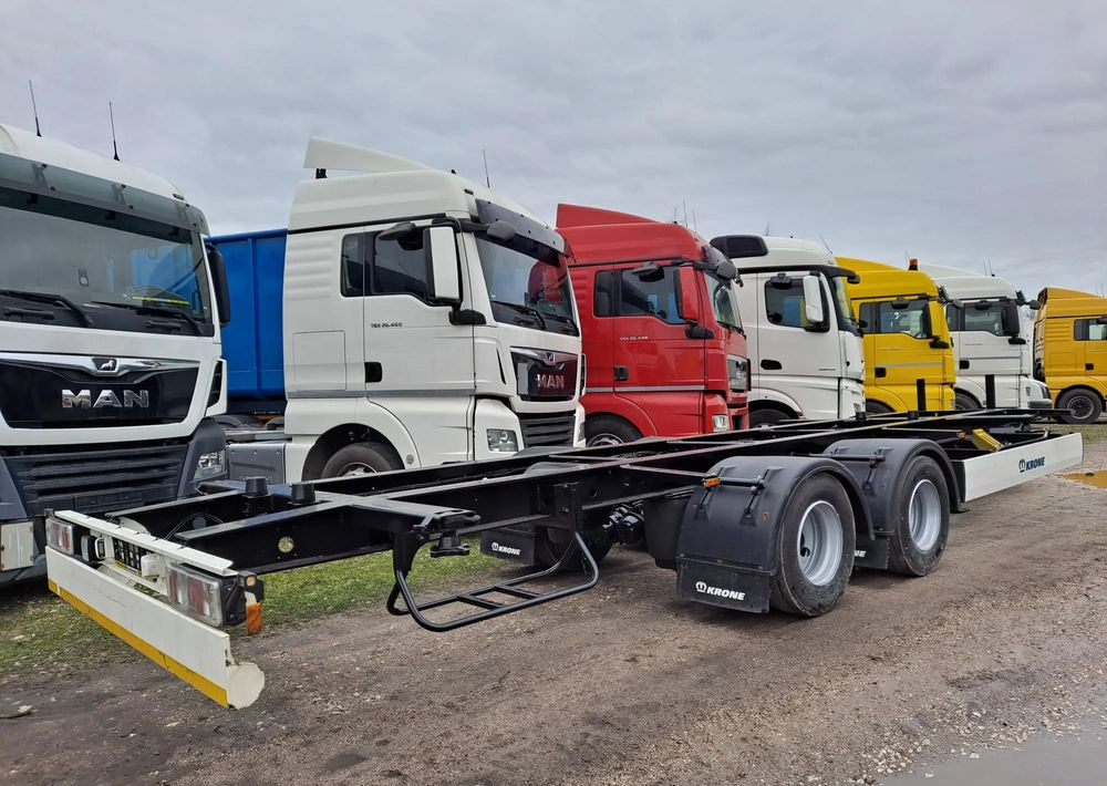 Krone Przyczepa Tandem Krone - 集装箱运输车/ 可拆卸车身的拖车:图4 Krone Przyczepa Tandem Krone - 集装箱运输车/ 可拆卸车身的拖车:图4