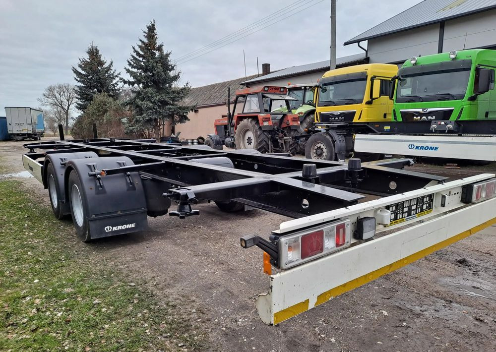 Krone Przyczepa Tandem Krone - 集装箱运输车/ 可拆卸车身的拖车:图3 Krone Przyczepa Tandem Krone - 集装箱运输车/ 可拆卸车身的拖车:图3