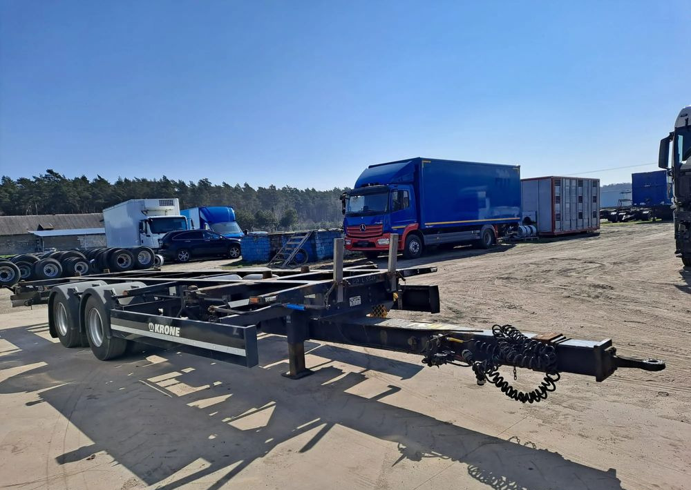 Krone Przyczepa Tandem - 集装箱运输车/ 可拆卸车身的拖车:图3 Krone Przyczepa Tandem - 集装箱运输车/ 可拆卸车身的拖车:图3