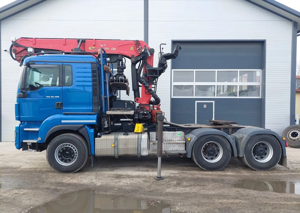 MAN TGS 26-480 6x4 do drewna PALFINGER Epsilon S 270L83 - 牵引车:图2 MAN TGS 26-480 6x4 do drewna PALFINGER Epsilon S 270L83 - 牵引车:图2