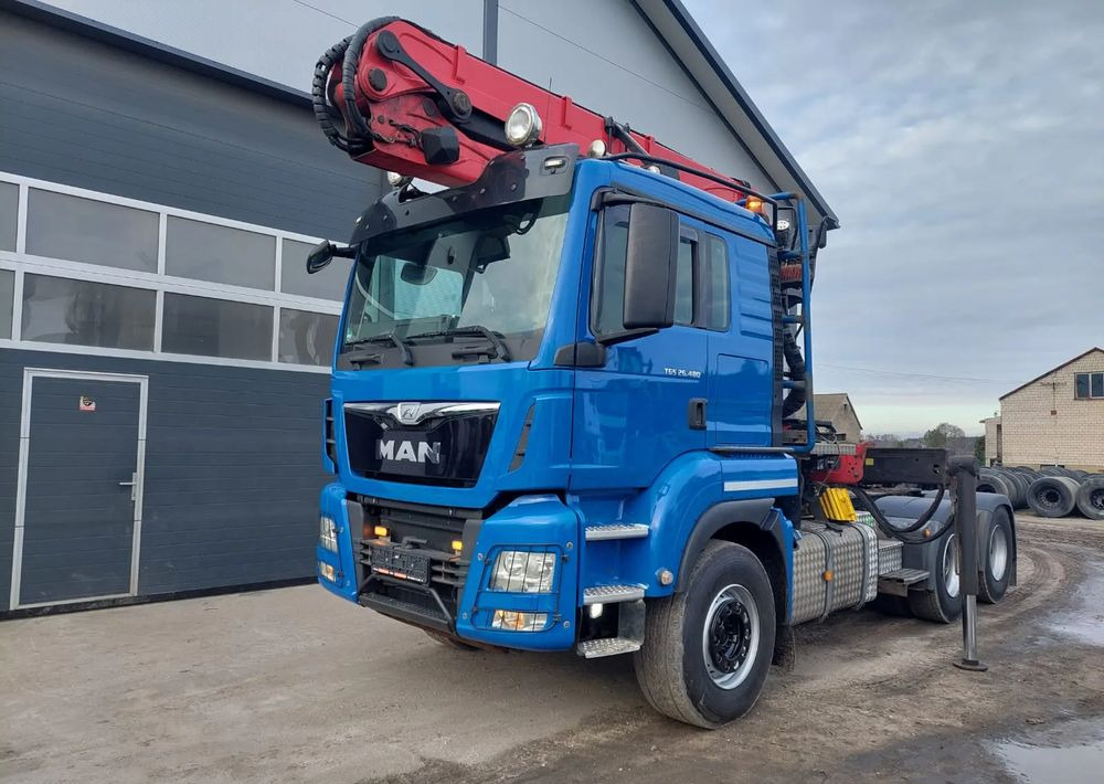 MAN TGS 26-480 6x4 do drewna PALFINGER Epsilon S 270L83 - 牵引车:图5 MAN TGS 26-480 6x4 do drewna PALFINGER Epsilon S 270L83 - 牵引车:图5