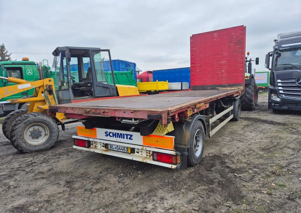 Schmitz Cargobull Przyczepa platforma Schmitz Krone - 栏板式/ 平板拖车:图4 Schmitz Cargobull Przyczepa platforma Schmitz Krone - 栏板式/ 平板拖车:图4