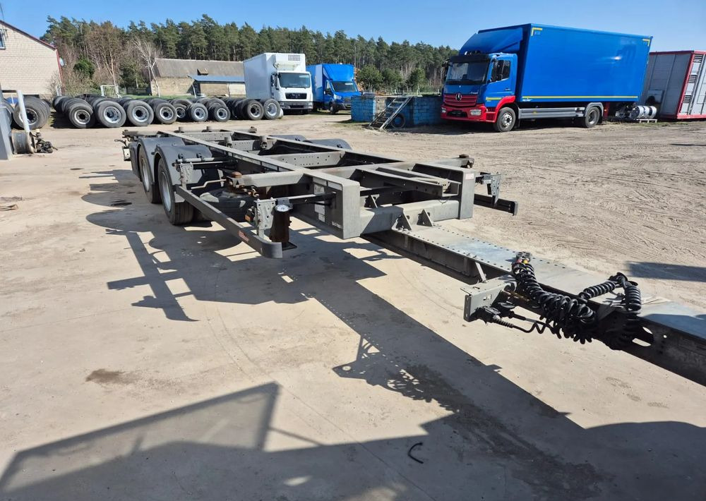 Wecon Przyczepa jumbo tandem Wecon BDF Krone, ocynkowana - 集装箱运输车/ 可拆卸车身的拖车:图1 Wecon Przyczepa jumbo tandem Wecon BDF Krone, ocynkowana - 集装箱运输车/ 可拆卸车身的拖车:图1