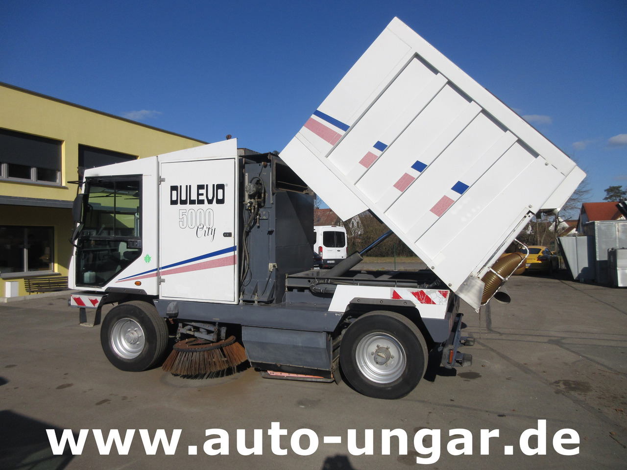 道路清扫机 DULEVO 5000 City Hochentleerung Handsaugschlauch  Frontbesen 4x4x4：图31