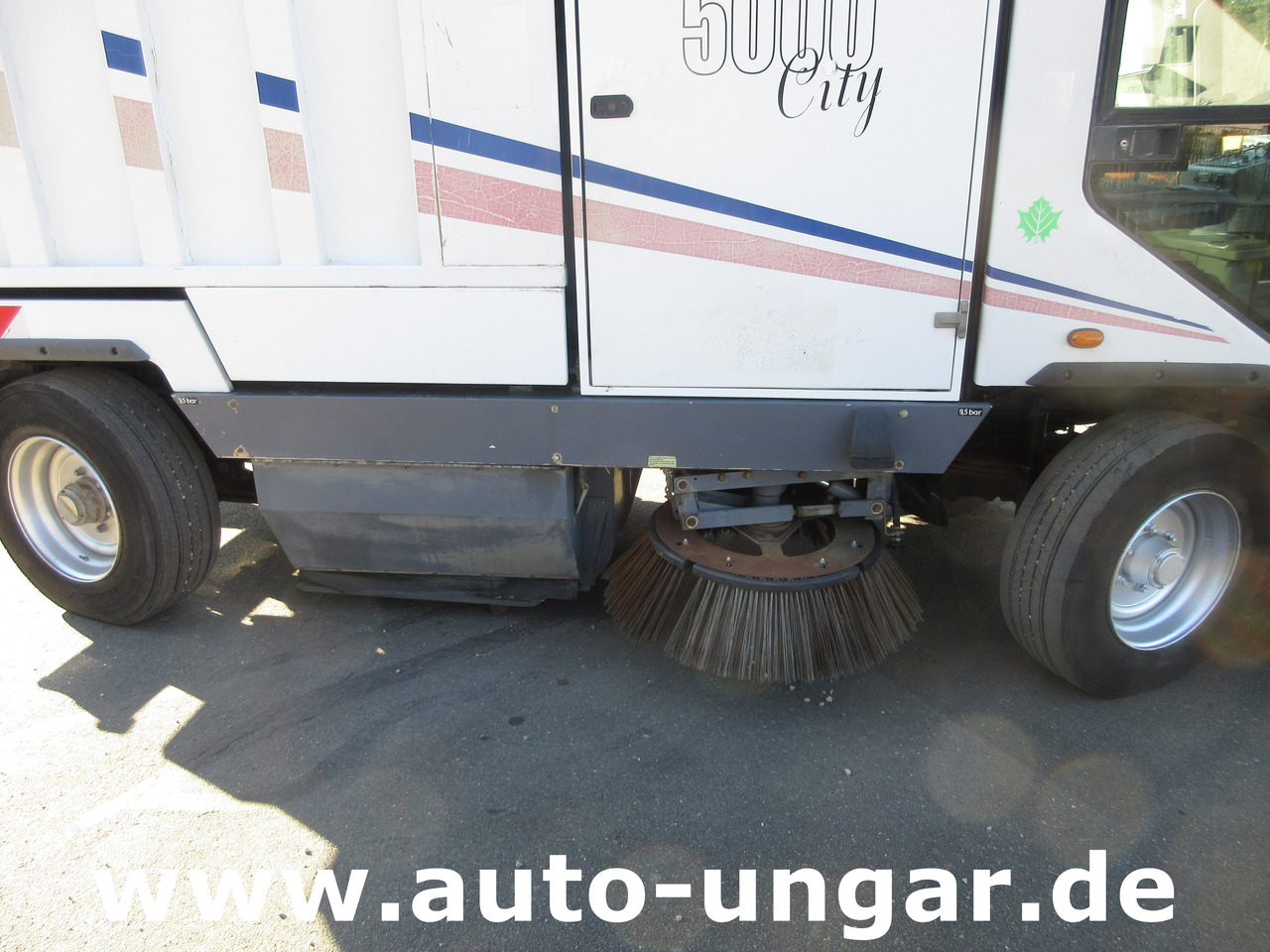 道路清扫机 DULEVO 5000 City Hochentleerung Handsaugschlauch  Frontbesen 4x4x4：图34