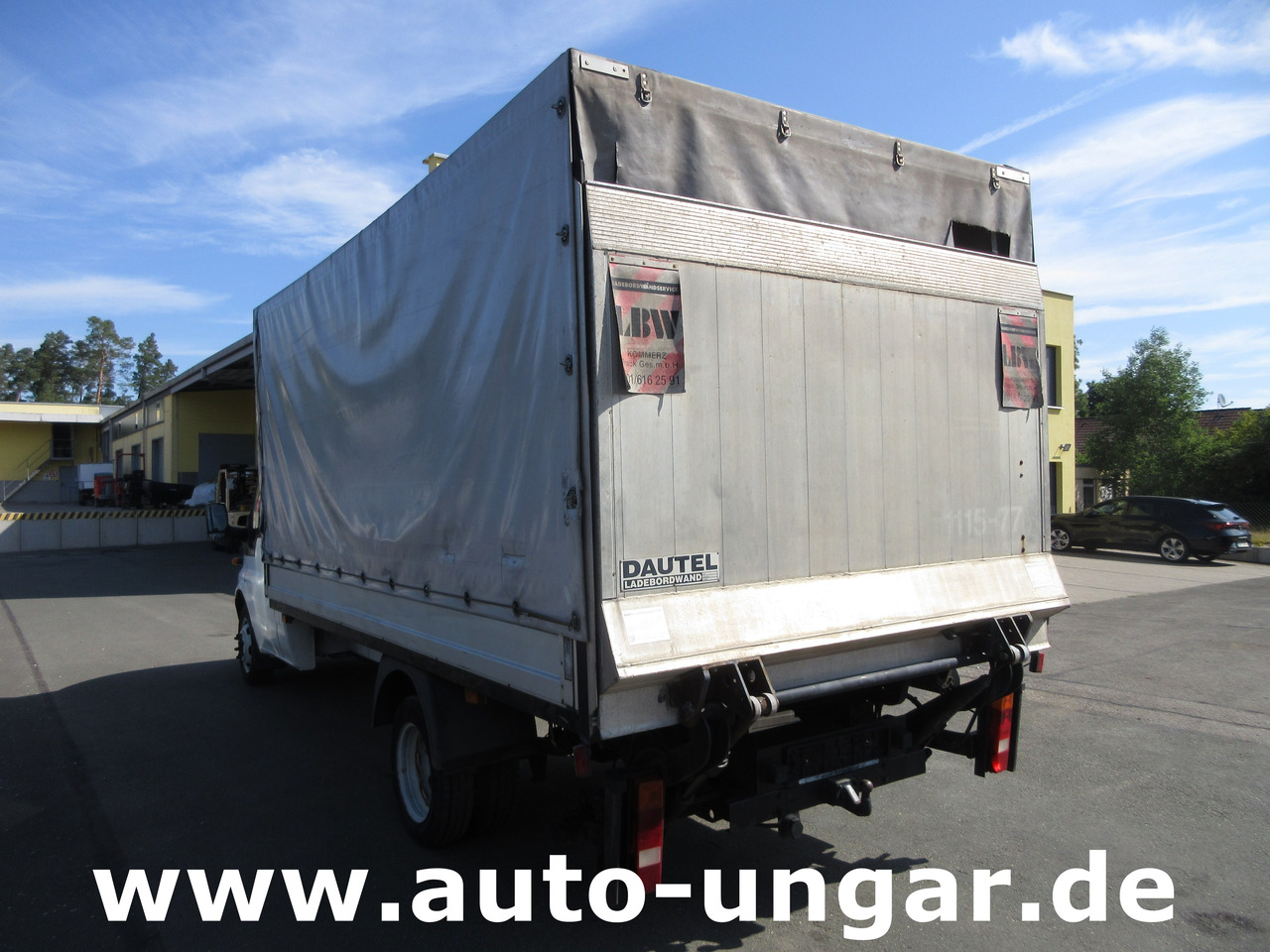 Ford Transit 90T350 Tourneo 3.500kg Pritsche & Plane Dautel LBW AHK - 侧帘货车:图5 Ford Transit 90T350 Tourneo 3.500kg Pritsche & Plane Dautel LBW AHK - 侧帘货车:图5