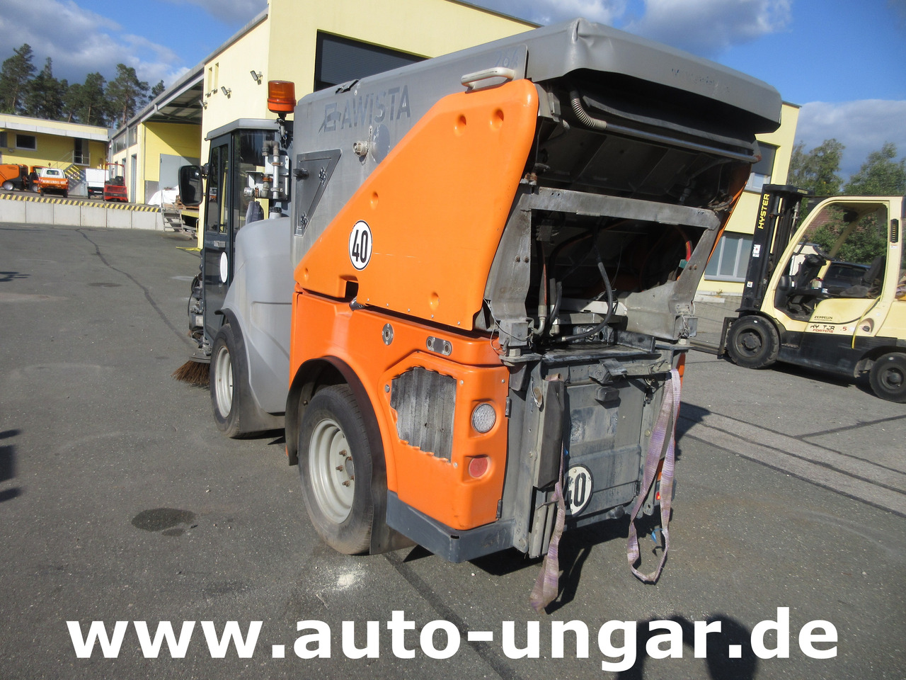 Hako CM 1600 Kehrmaschine 4x4 Baujahr 2018 3 Besen MOTORSCHADEN - 道路清扫机:图5 Hako CM 1600 Kehrmaschine 4x4 Baujahr 2018 3 Besen MOTORSCHADEN - 道路清扫机:图5