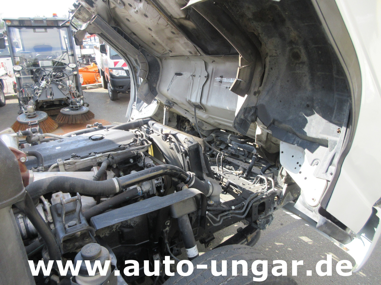 垃圾车 ISUZU NQR smoother NPR 75 Q75.Y07 Faun Müllwagen Euro 4 Kipper Lifter Presse：图31