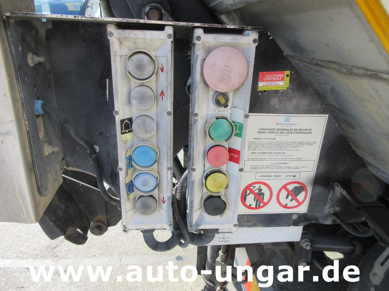 垃圾车 ISUZU NQR smoother NPR 75 Q75.Y07 Faun Müllwagen Euro 4 Kipper Lifter Presse：图6