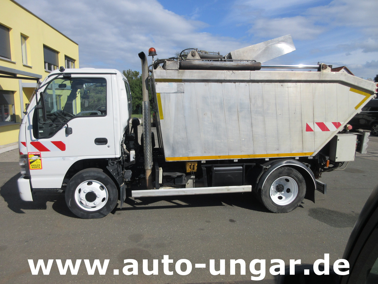 垃圾车 ISUZU NQR smoother NPR 75 Q75.Y07 Faun Müllwagen Euro 4 Kipper Lifter Presse：图13