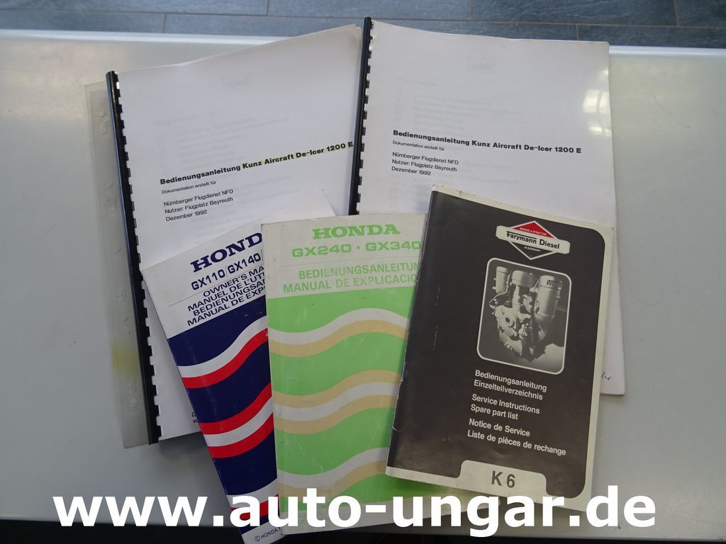 飞机除冰车 Kunz Aircraft De-Icer Anti-Icer 1200E GSE：图14