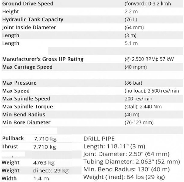 Ditch-Witch JT 1720 (5t , 40m/120mm - 定向钻孔机:图4 Ditch-Witch JT 1720 (5t , 40m/120mm - 定向钻孔机:图4