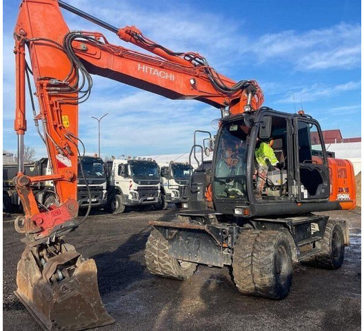 Hitachi 20t ZX190 W-6 (Zaxis) - 轮式挖掘机:图1 Hitachi 20t ZX190 W-6 (Zaxis) - 轮式挖掘机:图1