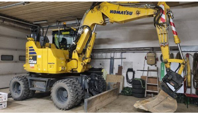 Komatsu PW 138 MR - 轮式挖掘机:图1 Komatsu PW 138 MR - 轮式挖掘机:图1