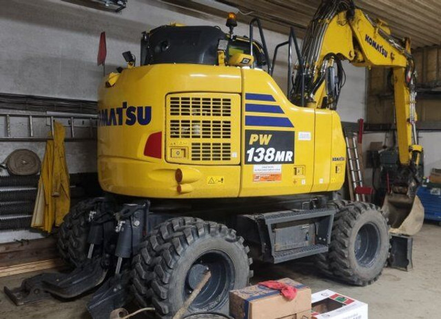 Komatsu PW 138 MR - 轮式挖掘机:图2 Komatsu PW 138 MR - 轮式挖掘机:图2