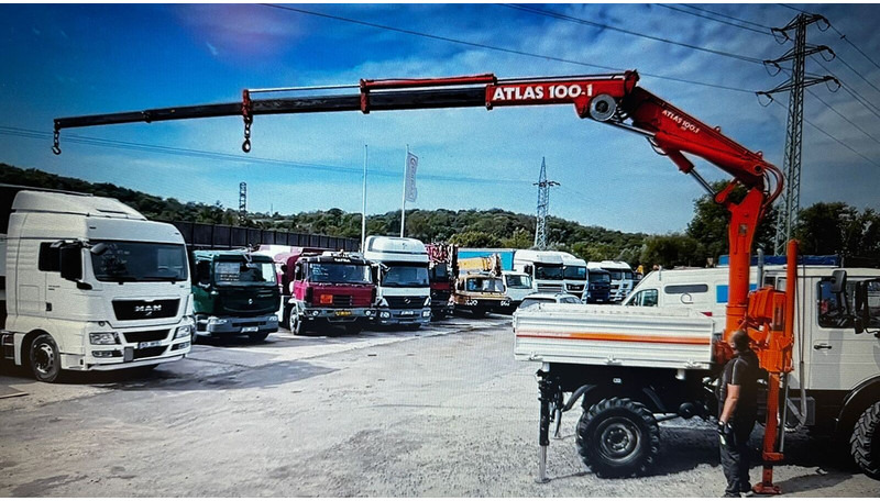 Mercedes-Benz UNIMOG 427.11 +12m! - 翻斗车, 起重车:图3 Mercedes-Benz UNIMOG 427.11 +12m! - 翻斗车, 起重车:图3