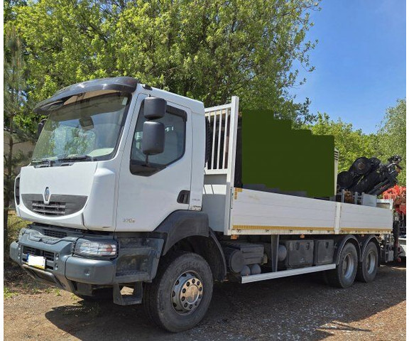 Renault Kerax 370 dxi - 栏板式/ 平板卡车, 起重车:图1 Renault Kerax 370 dxi - 栏板式/ 平板卡车, 起重车:图1