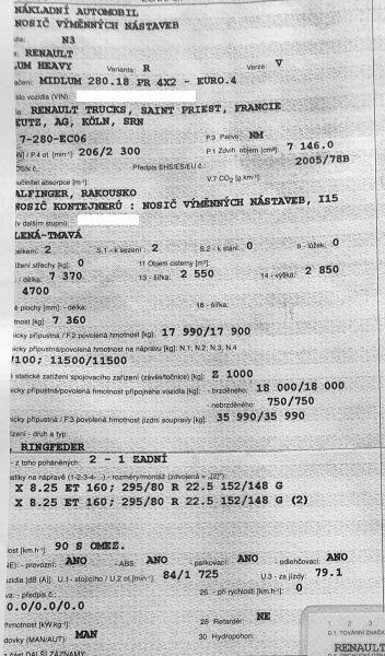 Renault Midlum 280.18 DXi - 吊钩升降车:图5 Renault Midlum 280.18 DXi - 吊钩升降车:图5