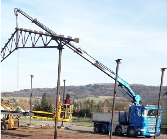 Scania 8x4 bord. R500 +23m crane - 翻斗车, 起重车:图2 Scania 8x4 bord. R500 +23m crane - 翻斗车, 起重车:图2