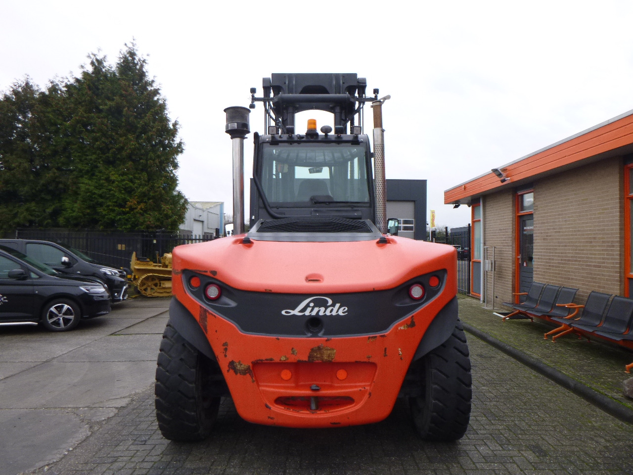 LINDE H140/1200-02 - 柴油叉车:图4 LINDE H140/1200-02 - 柴油叉车:图4