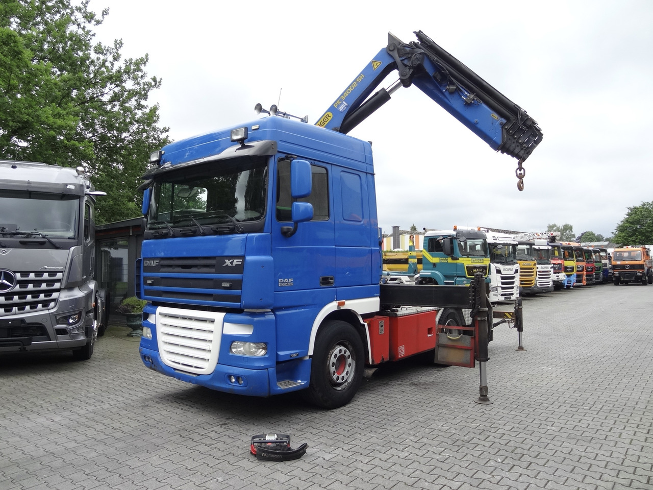 Daf XF105 460 6X2 Palfinger PK 34002 - 起重车, 牵引车:图1 Daf XF105 460 6X2 Palfinger PK 34002 - 起重车, 牵引车:图1