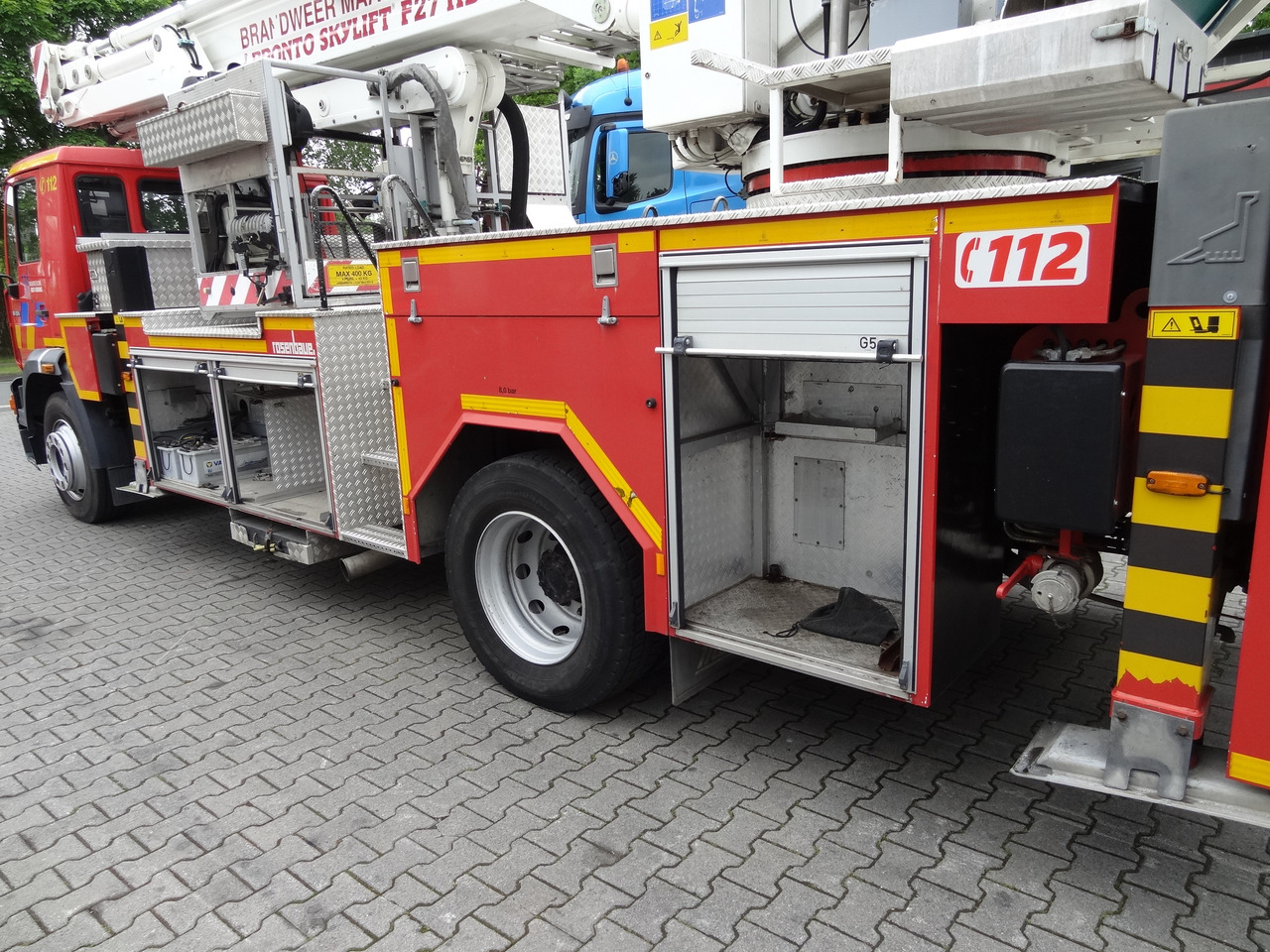 MAN L2000 18.284 Feuerwehr Bronto Skylift 27 Meter - 车载空中平台:图4 MAN L2000 18.284 Feuerwehr Bronto Skylift 27 Meter - 车载空中平台:图4