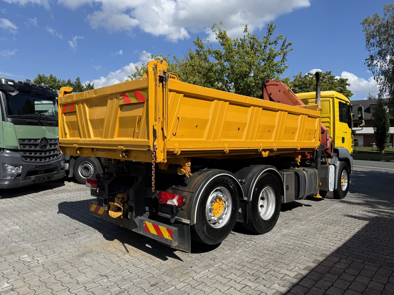 MAN TGA 26.360 6X2 Kipper Kran Palfinger 15500 租赁 MAN TGA 26.360 6X2 Kipper Kran Palfinger 15500：图11
