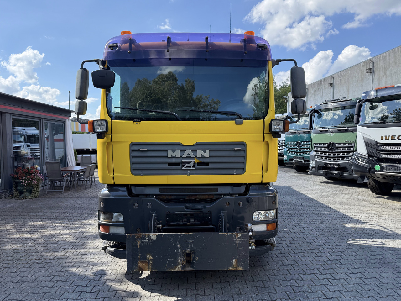 MAN TGA 26.360 6X2 Kipper Kran Palfinger 15500 租赁 MAN TGA 26.360 6X2 Kipper Kran Palfinger 15500：图9
